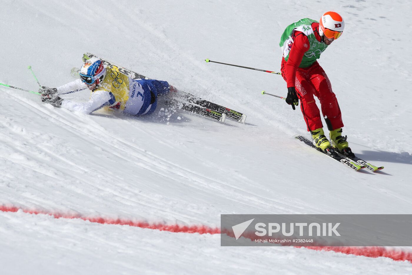 2014 Winter Olympics. Freestyle skiing. Men. Ski cross
