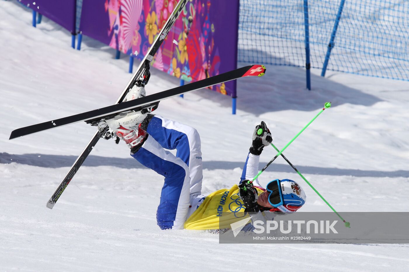 2014 Winter Olympics. Freestyle skiing. Men. Ski cross