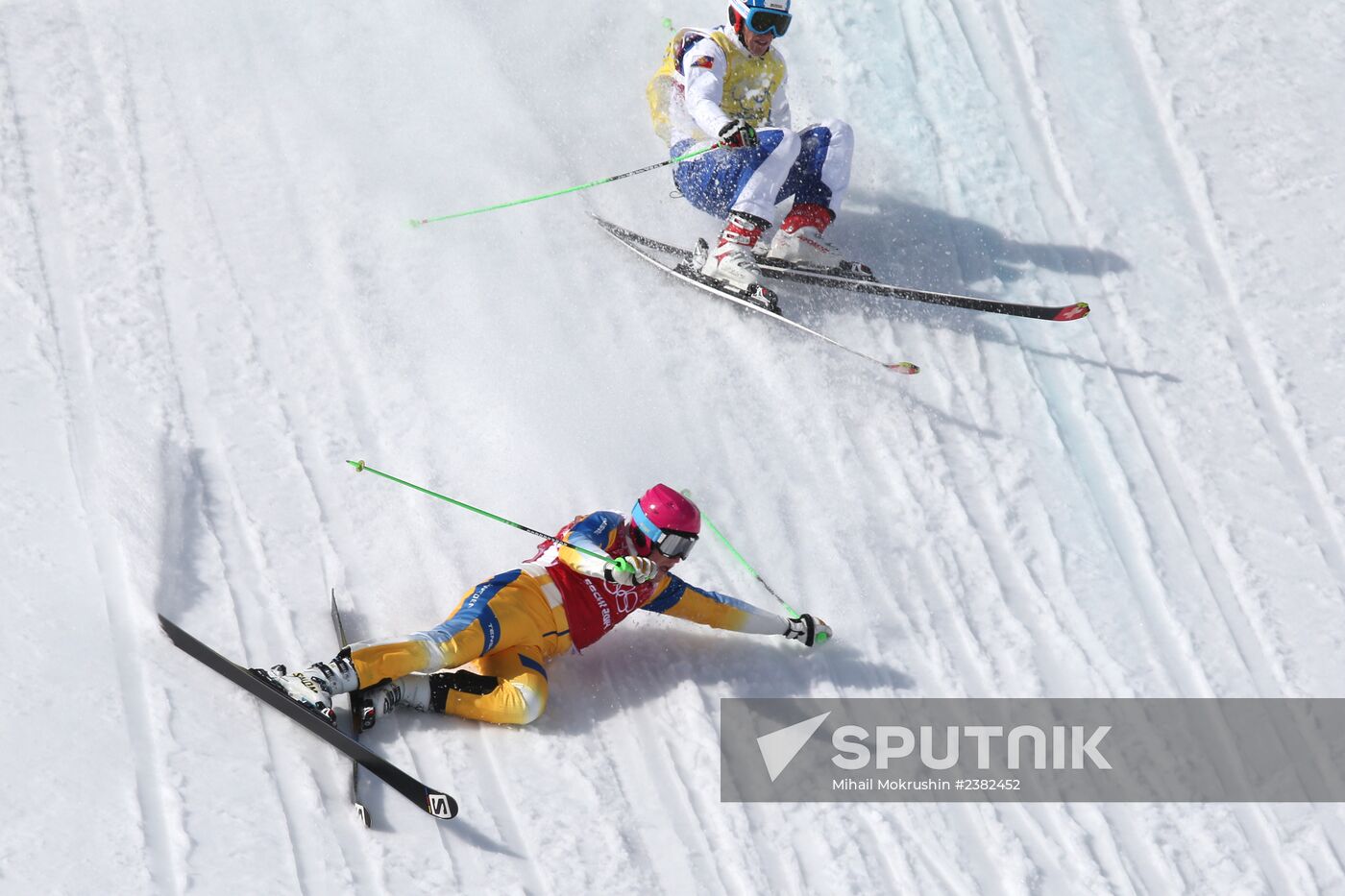 2014 Winter Olympics. Freestyle skiing. Men. Ski cross