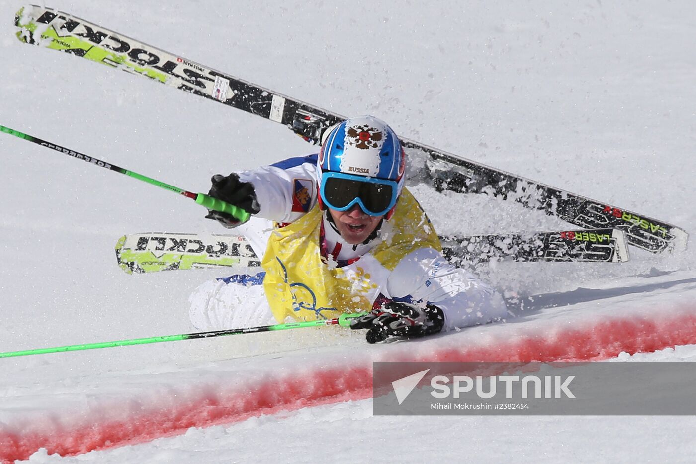 2014 Winter Olympics. Freestyle skiing. Men. Ski cross