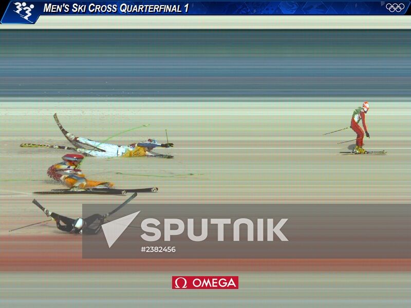 2014 Winter Olympics. Freestyle skiing. Men. Ski cross