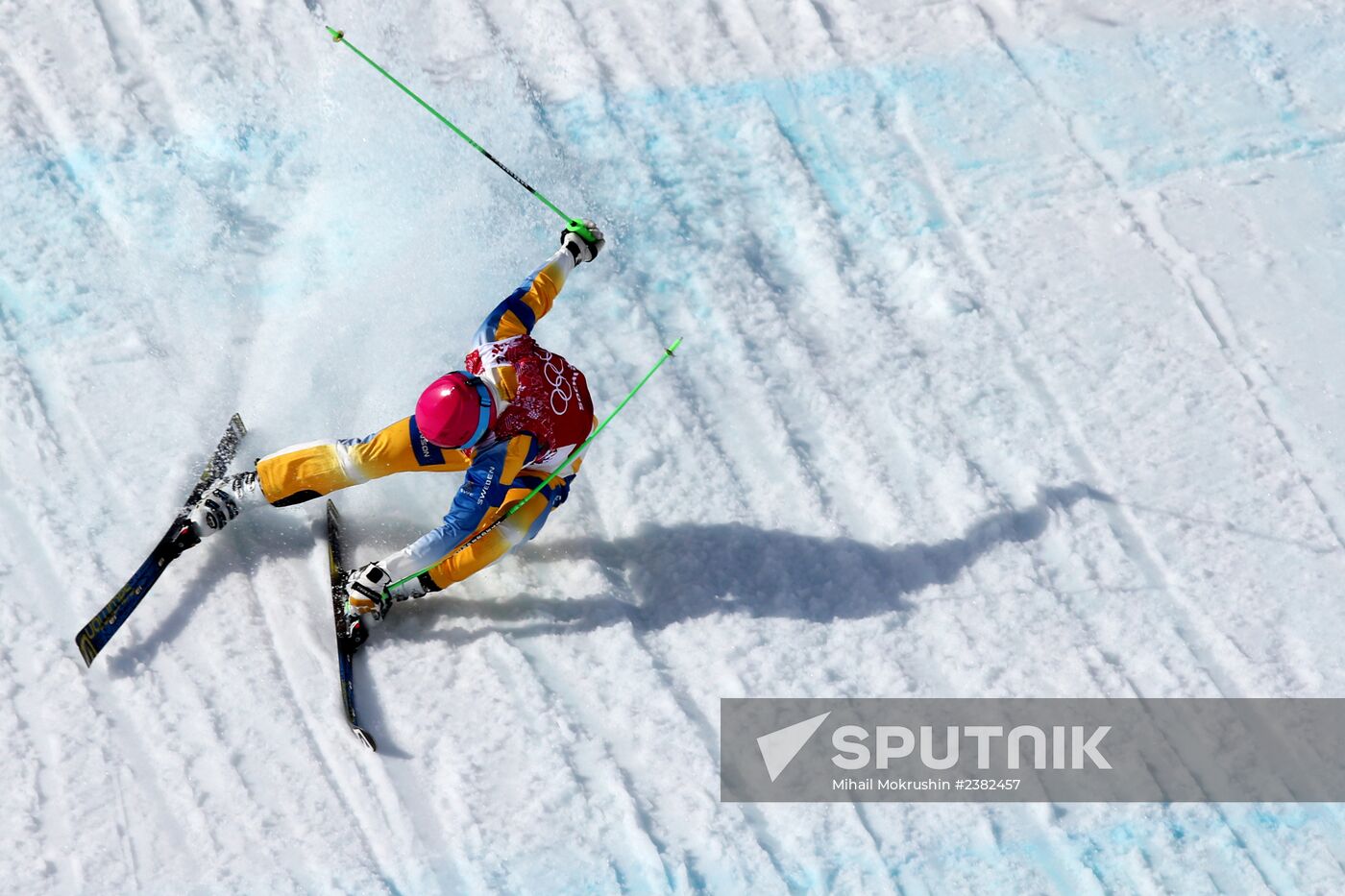 2014 Winter Olympics. Freestyle skiing. Men. Ski cross