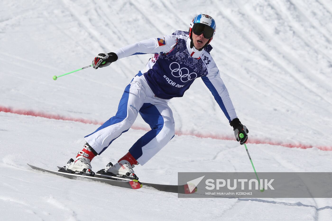 2014 Winter Olympics. Freestyle skiing. Men. Ski cross