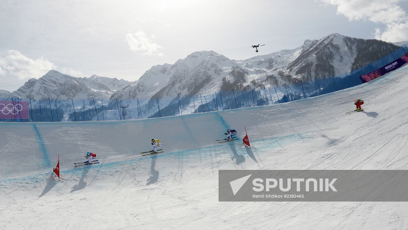 2014 Winter Olympics. Freestyle skiing. Men. Ski cross