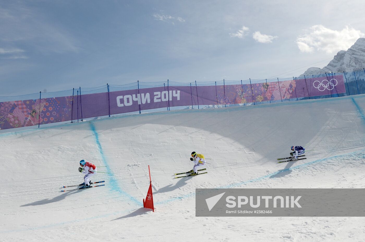 2014 Winter Olympics. Freestyle skiing. Men's Ski Cross