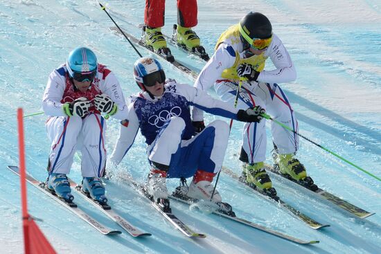 2014 Winter Olympics. Freestyle skiing. Men. Ski cross