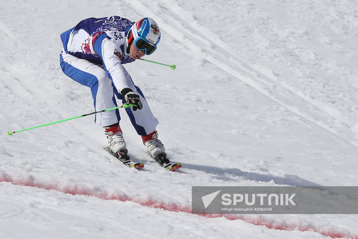 2014 Winter Olympics. Freestyle skiing. Men. Ski cross