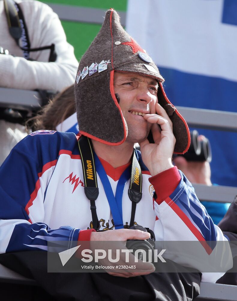 2014 Winter Olympics. Nordic combined. Team events