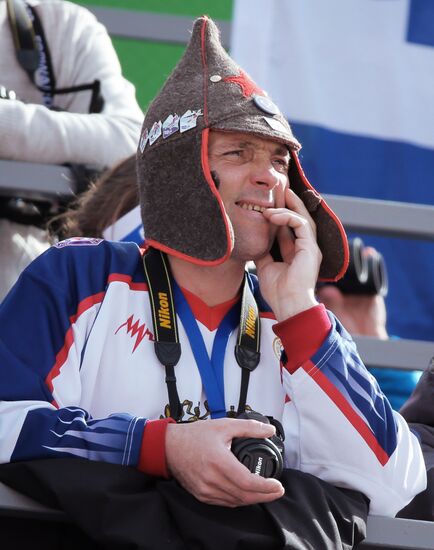 2014 Winter Olympics. Nordic combined. Team events