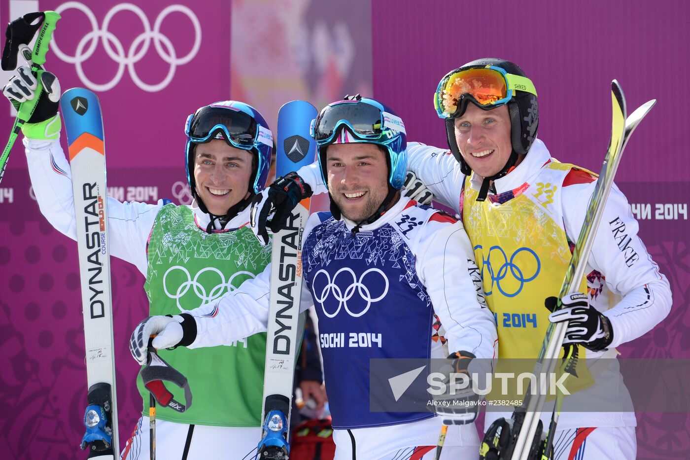2014 Winter Olympics. Freestyle skiing. Men. Ski cross