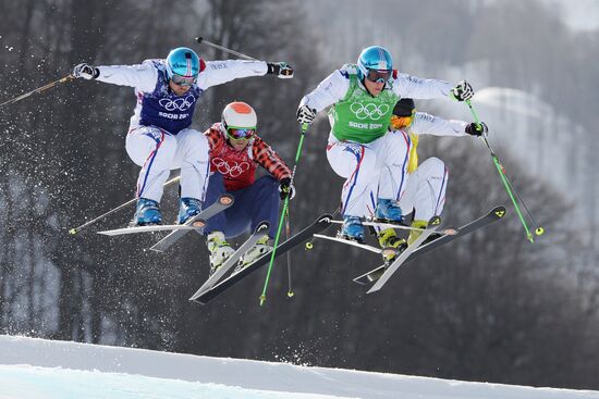 2014 Winter Olympics. Freestyle skiing. Men. Ski cross