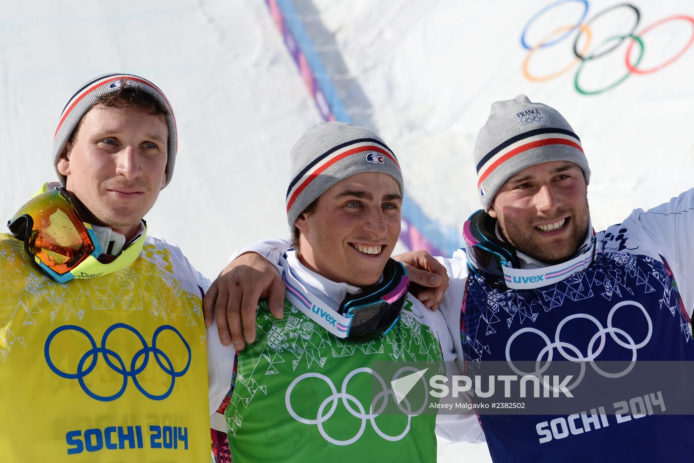 2014 Winter Olympics. Freestyle skiing. Men. Ski cross