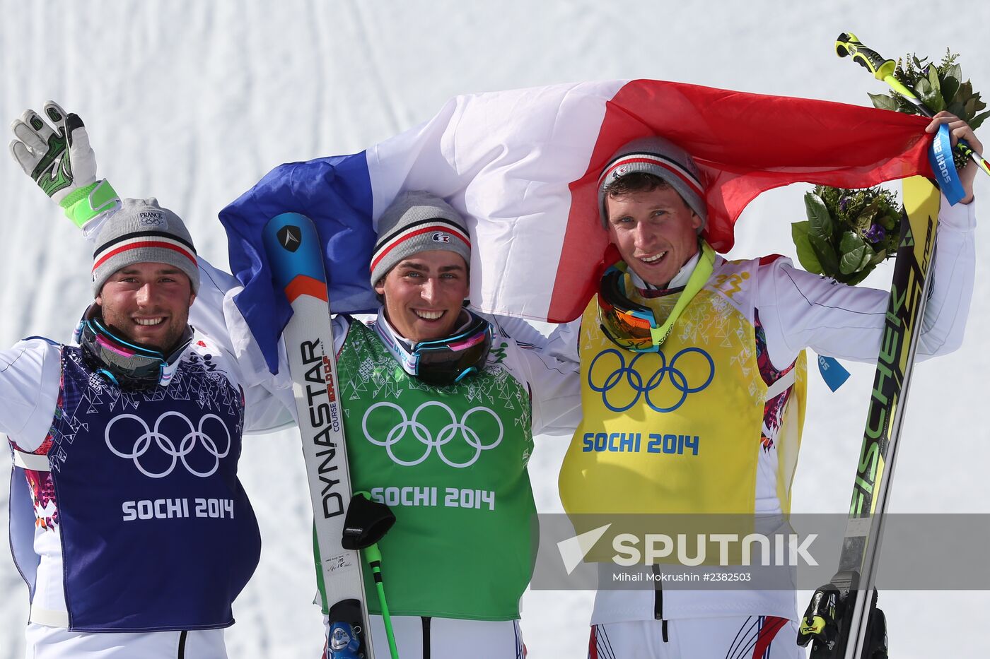 2014 Winter Olympics. Freestyle skiing. Men. Ski cross