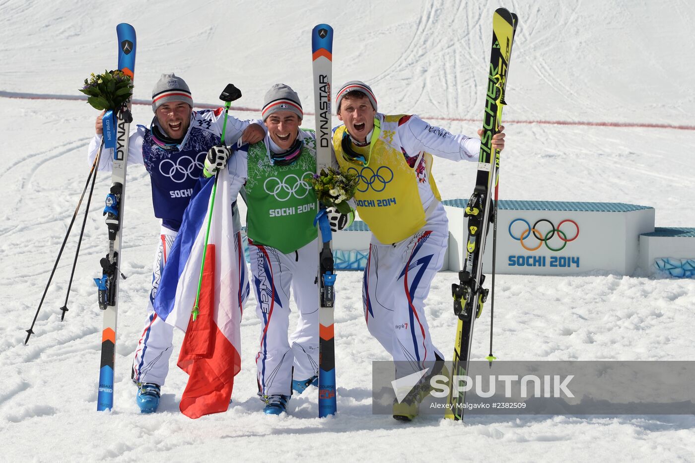 2014 Winter Olympics. Freestyle skiing. Men. Ski cross