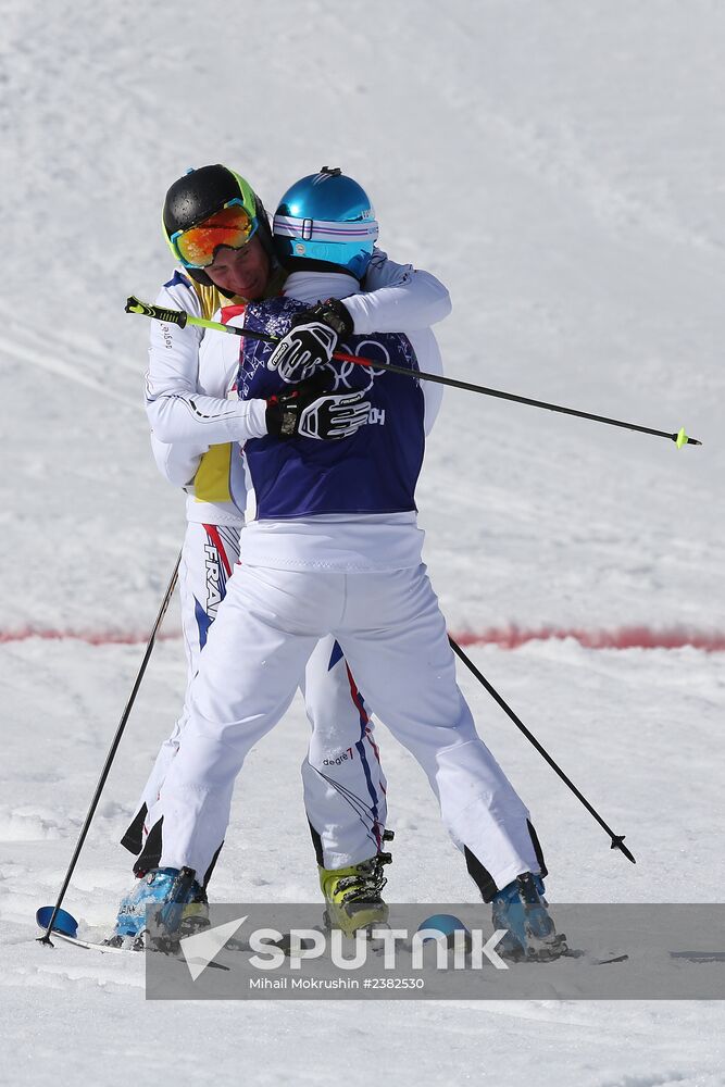 2014 Winter Olympics. Freestyle skiing. Men. Ski cross