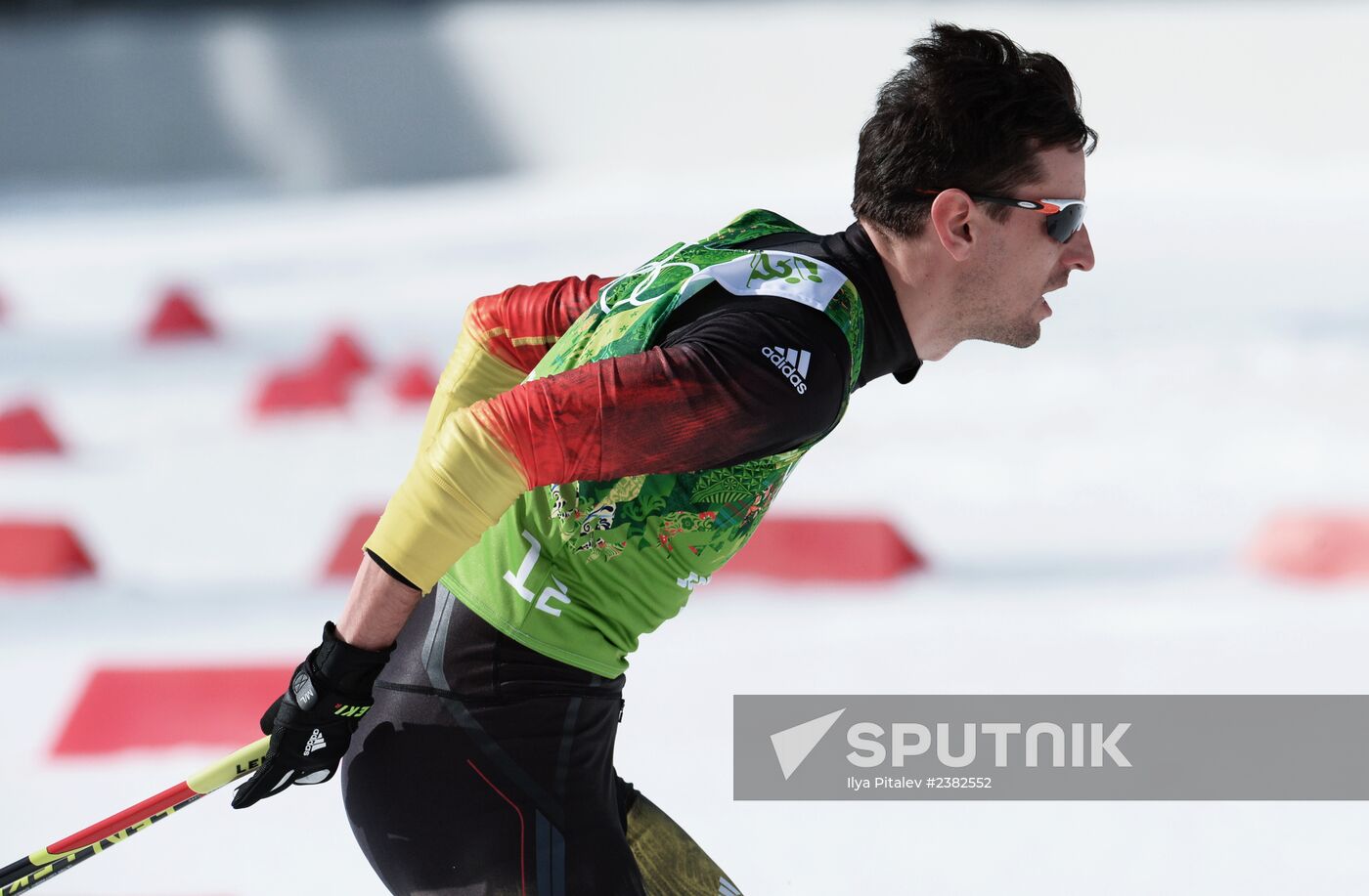 2014 Winter Olympics. Nordic combined. Team events