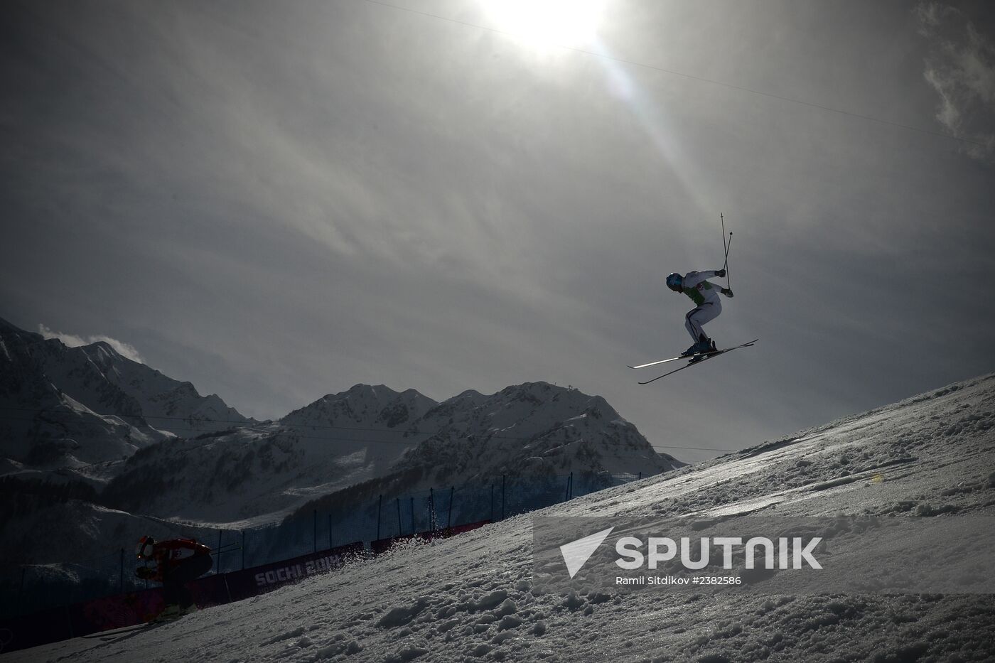 2014 Winter Olympics. Freestyle skiing. Men. Ski cross