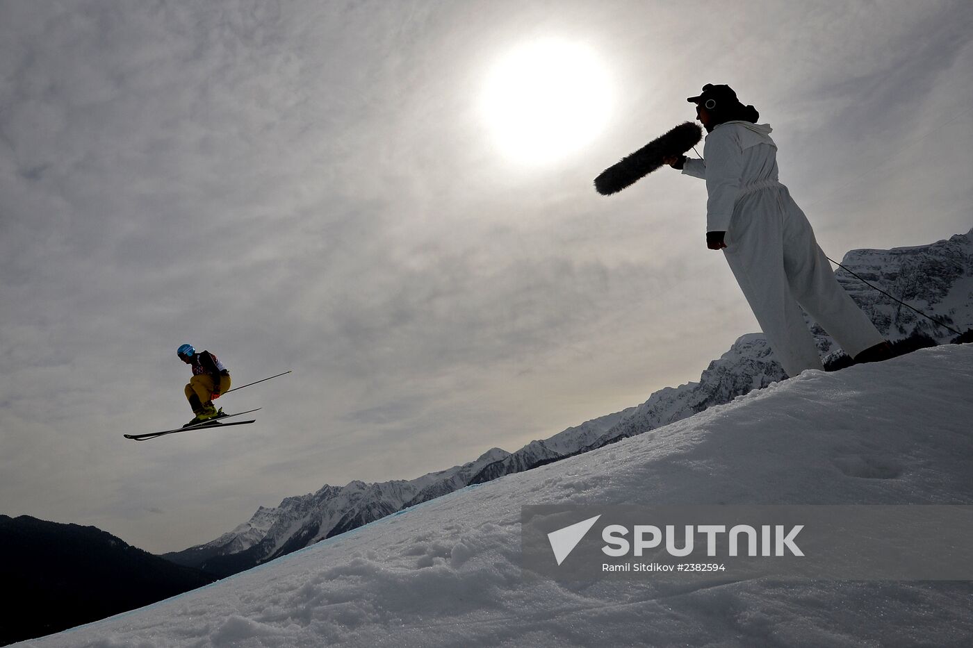 2014 Winter Olympics. Freestyle skiing. Men. Ski cross