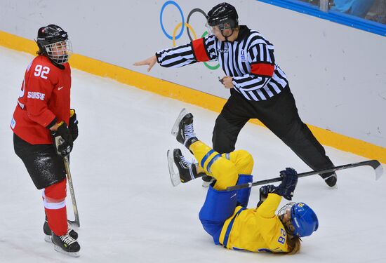2014 Winter Olympics. Hockey. Women. Bronze Medal Match