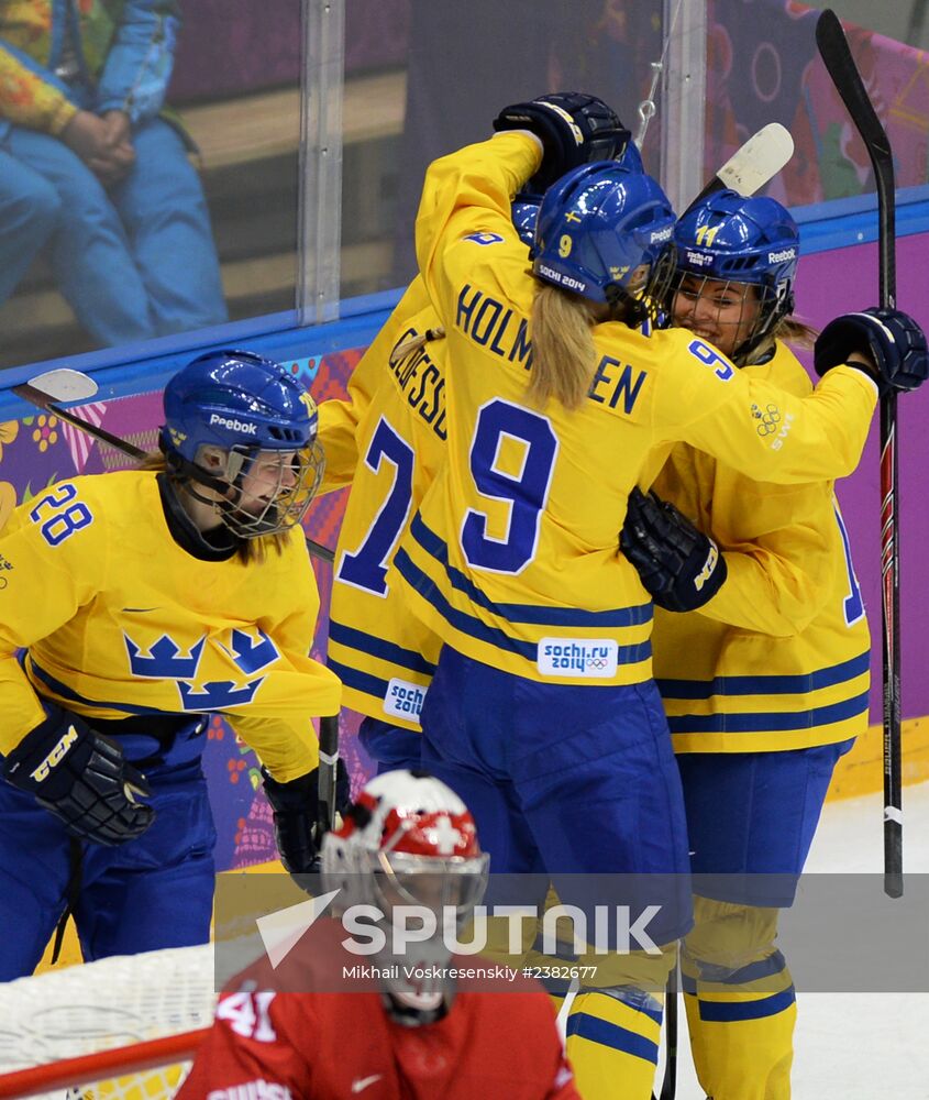 2014 Winter Olympics. Hockey. Women. Bronze Medal Match
