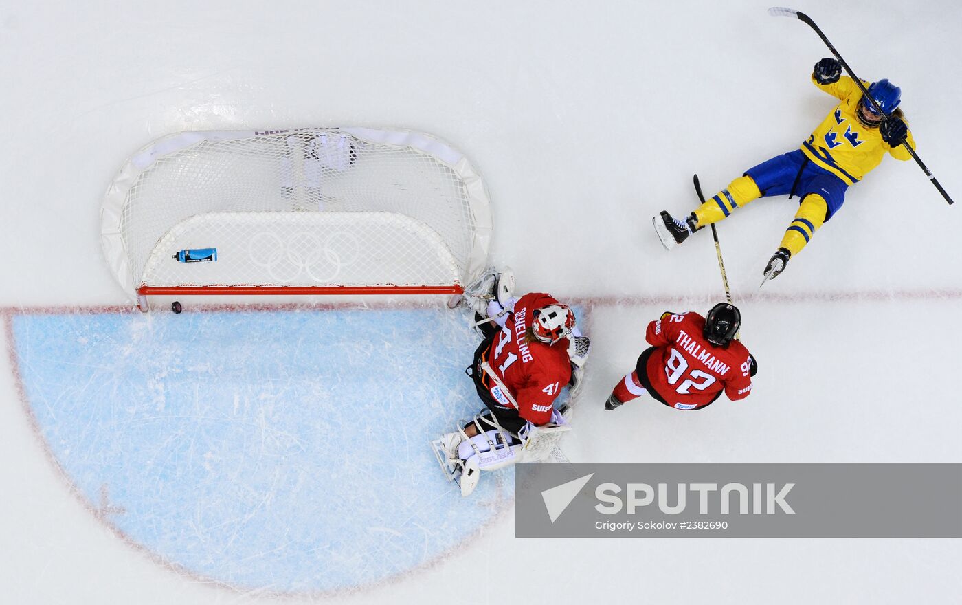 2014 Winter Olympics. Ice hockey. Women. Bronze medal match