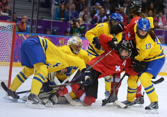 2014 Winter Olympics. Hockey. Women. Bronze Medal Match