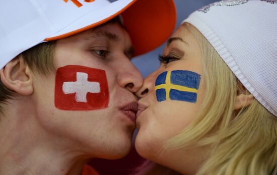 2014 Winter Olympics. Ice hockey. Women. Bronze medal match