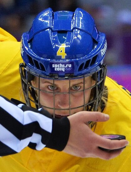 2014 Winter Olympics. Hockey. Women. Bronze Medal Match