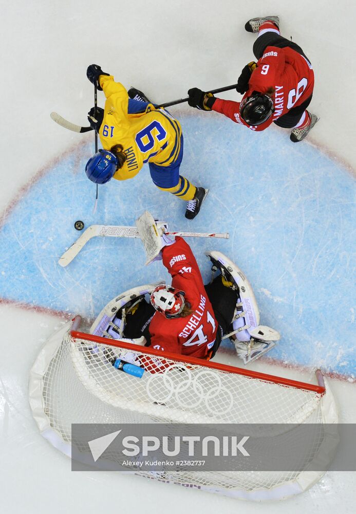2014 Winter Olympics. Ice hockey. Bronze medal match