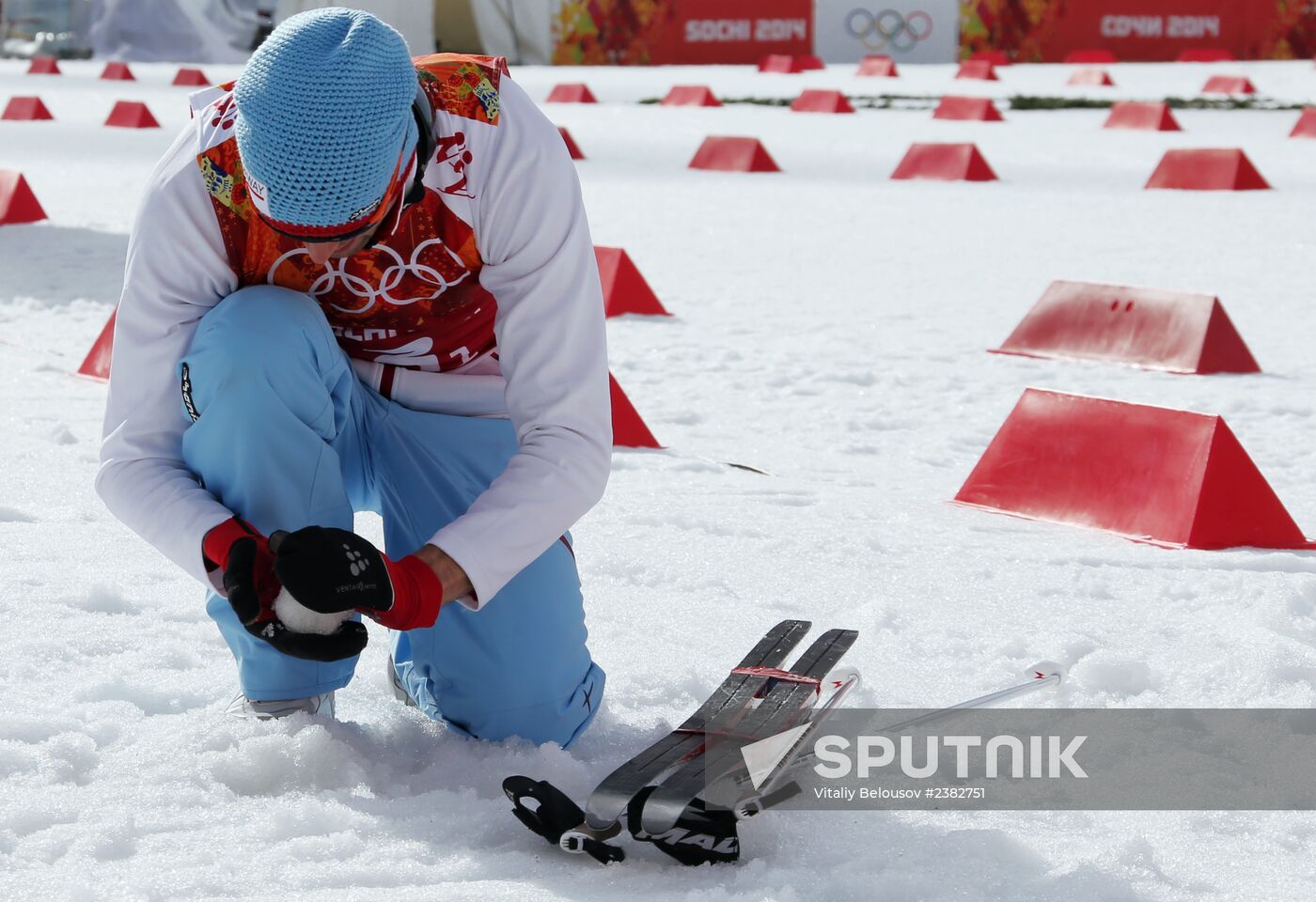 2014 Winter Olympics. Nordic combined. Team events