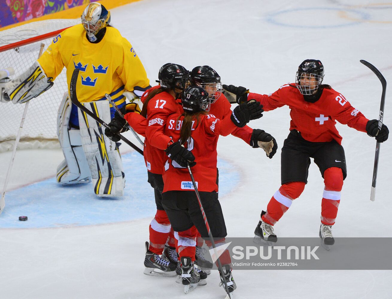 2014 Winter Olympics. Ice hockey. Women. Bronze medal match