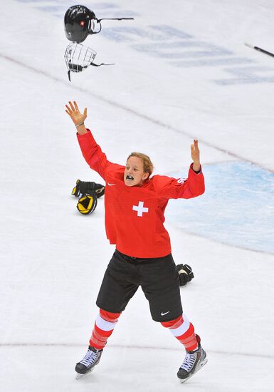2014 Winter Olympics. Ice hockey. Women. Bronze medal match