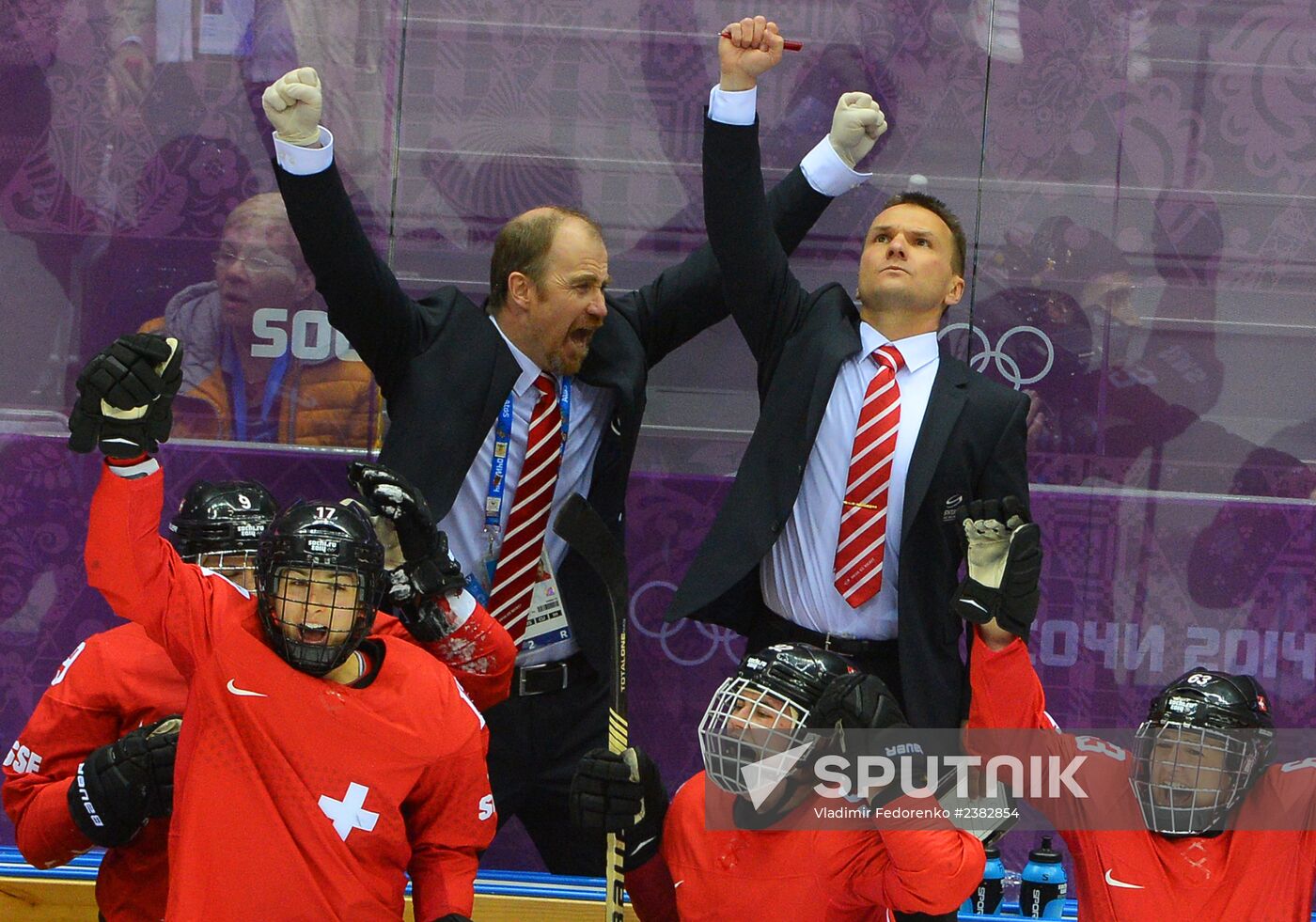 2014 Winter Olympics. Ice hockey. Women. Bronze medal match