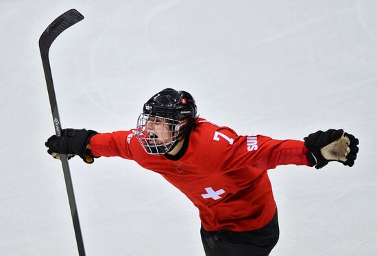 2014 Winter Olympics. Ice hockey. Women. Bronze medal match