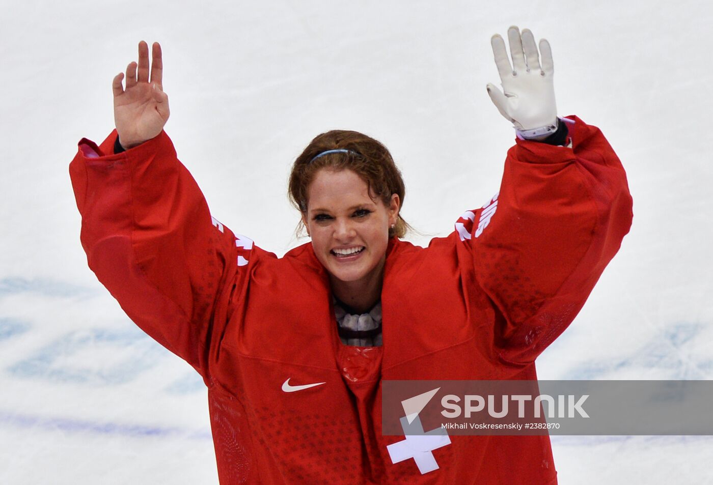 2014 Winter Olympics. Ice hockey. Women. Bronze medal match