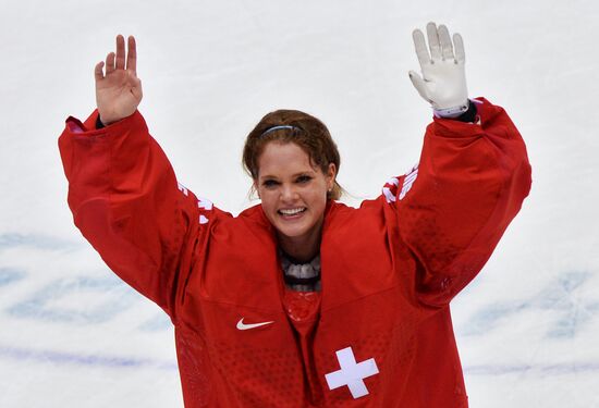 2014 Winter Olympics. Ice hockey. Women. Bronze medal match
