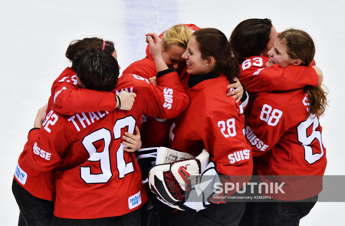 2014 Winter Olympics. Ice hockey. Bronze medal match