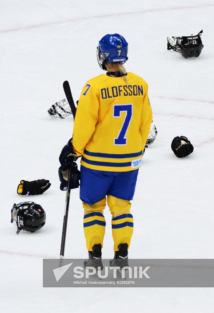 2014 Winter Olympics. Ice hockey. Bronze medal match