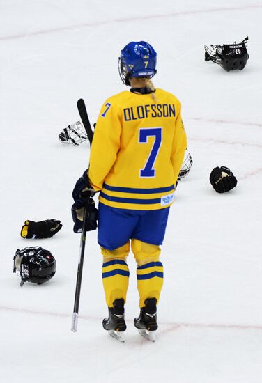 2014 Winter Olympics. Ice hockey. Bronze medal match