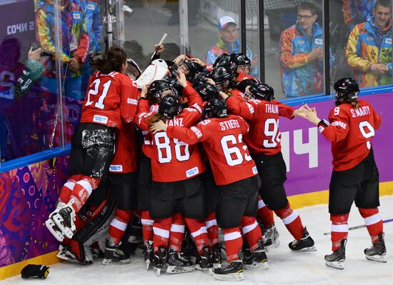 2014 Winter Olympics. Ice hockey. Bronze medal match
