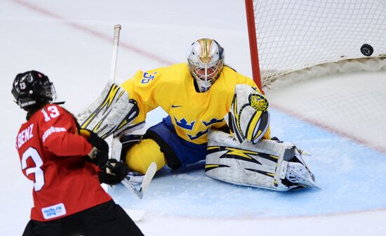 2014 Winter Olympics. Ice hockey. Women. Bronze medal match