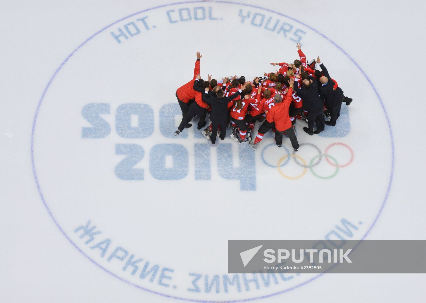 2014 Winter Olympics. Ice hockey. Women. Bronze medal match