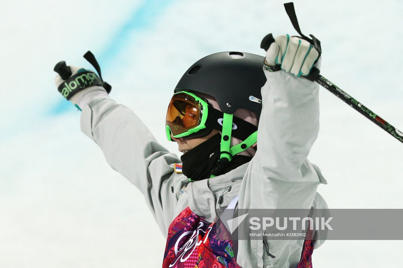 2014 Winter Olympics. Freestyle skiing. Women. Halfpipe