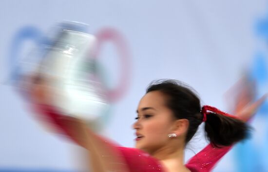 2014 Winter Olympics. Figure skating. Women’s singles. Free skating