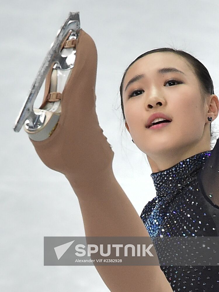 2014 Winter Olympics. Figure skating. Women. Free skating