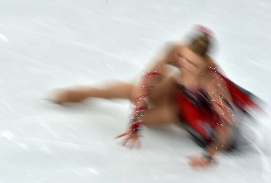 2014 Winter Olympics. Figure skating. Women. Free skating