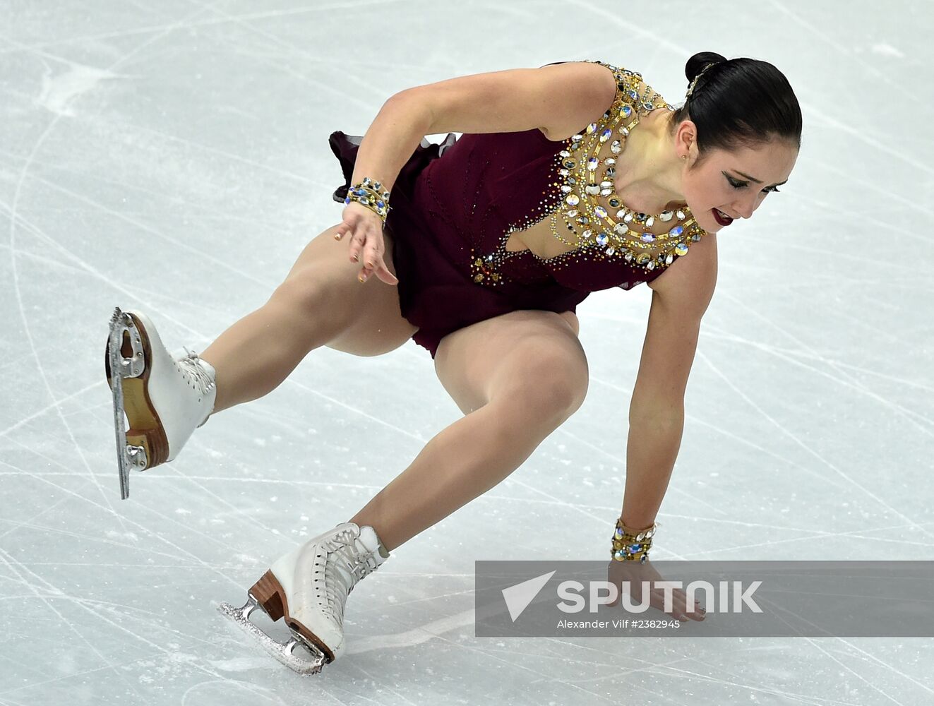 2014 Winter Olympics. Figure skating. Women. Free skating