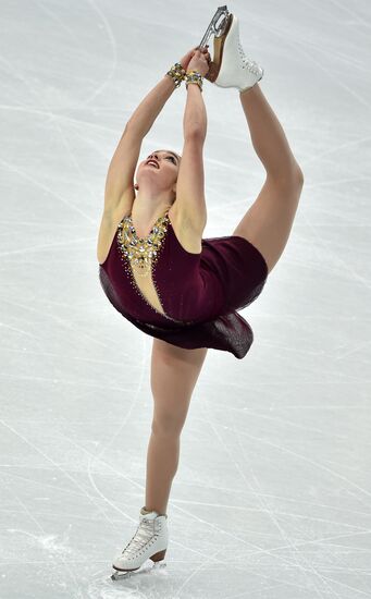 2014 Winter Olympics. Figure skating. Women’s singles. Free skating