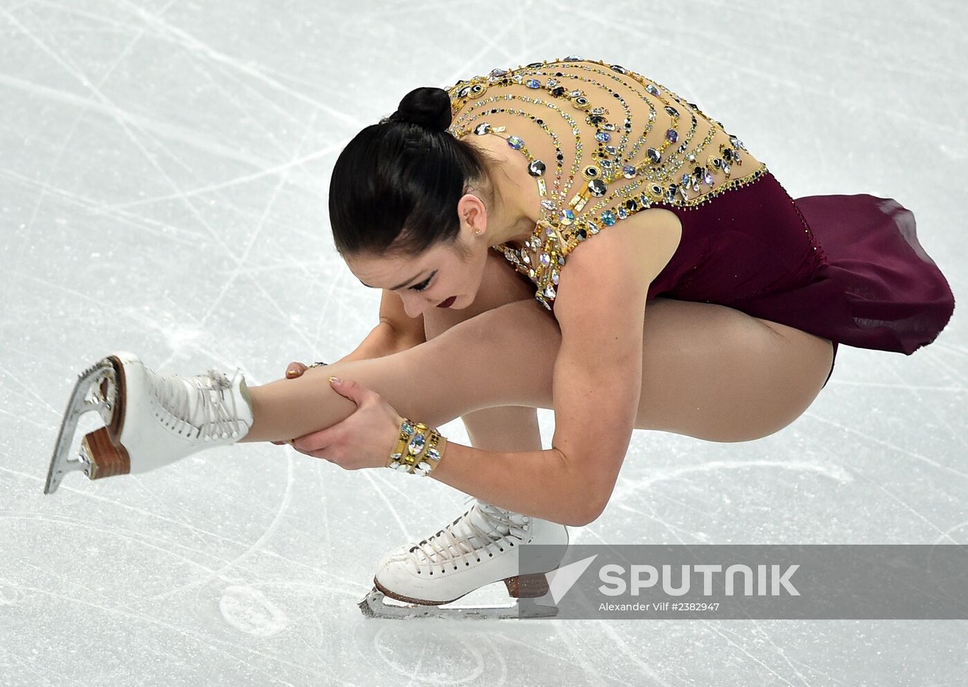 2014 Winter Olympics. Figure skating. Women. Free skating