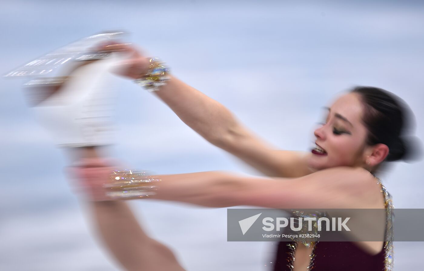 2014 Winter Olympics. Figure skating. Women. Free skating